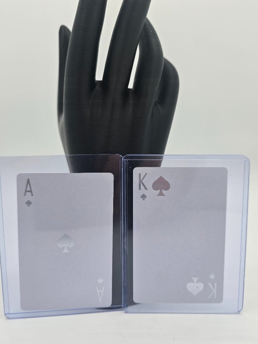 Christian Dior JOY Holographic King & Ace of Spades Playing Cards